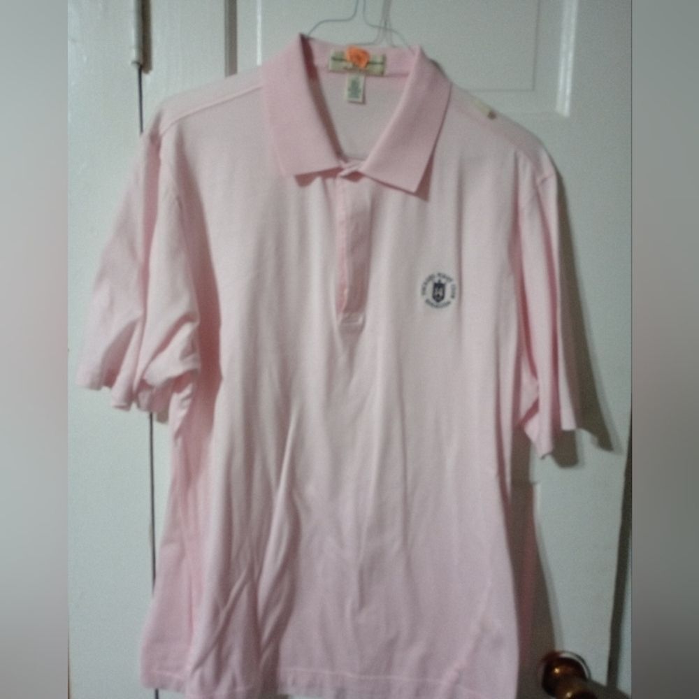 Fairway and Greene men's golf shirt large ((Mgs023)
